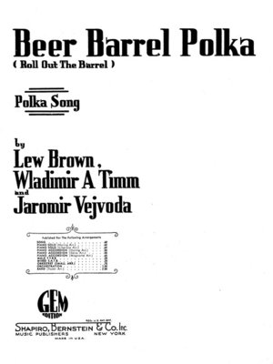 cover image of Beer Barrel Polka